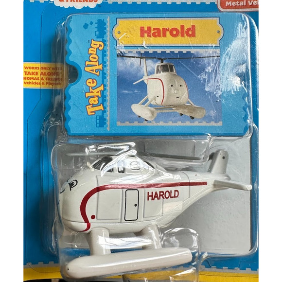 Thomas & Friends Take Along Harold Helicopter 2006 Die-Cast Sealed Toy Vehicle - Picture 8 of 8